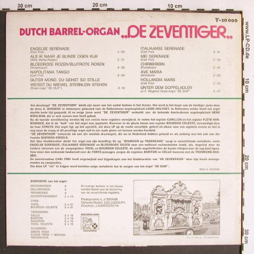 De Zeventiger: Dutch Barrel-Organ, Golden Lion(T-10 000), NL,  - LP - Y6655 - 7,50 Euro