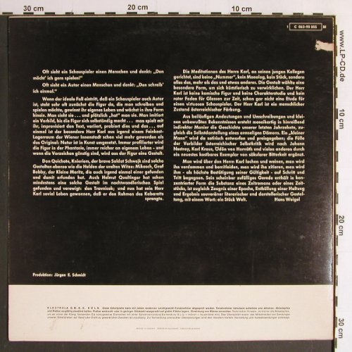 Qualtinger,Helmut: Der Herr Karl, Preiser(062-90 855), D, Mono,  - LP - Y6693 - 7,50 Euro