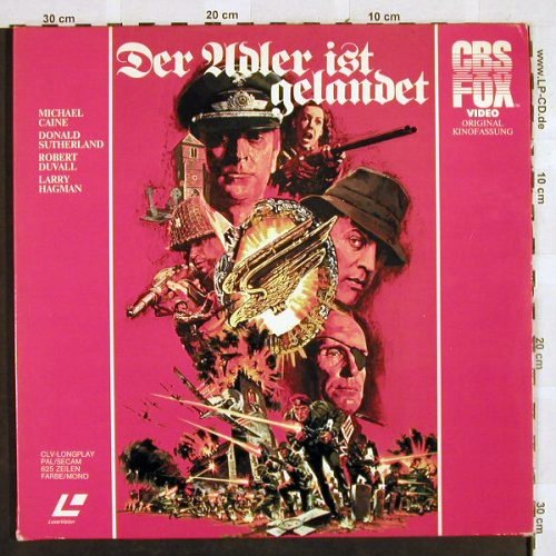 Der Adler ist gelandet: Bildplatte Laser Vision (2 Platten), CBS-Fox(9006-73), UK, 1983 - Video - Y6744 - 12,50 Euro
