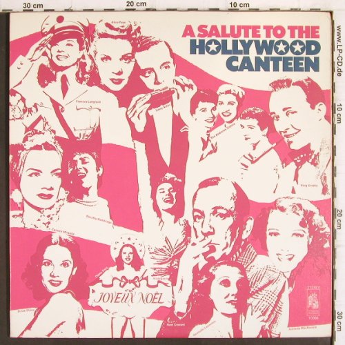 V.A.Salute to the Hollywood Canteen: Crosby, Shore, Waller,Kitt u.a.,Foc, Stanyan Records (2SR 10066), US, 1973 Typ: 2LP Best.-Nr.: Y67 Preis: 9,00 Euro