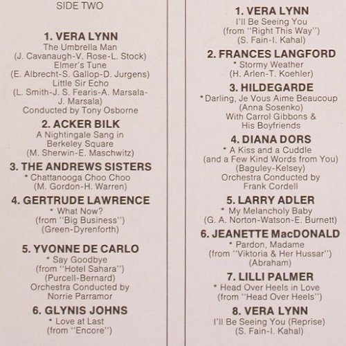 V.A.Salute to the Hollywood Canteen: Crosby, Shore, Waller,Kitt u.a.,Foc, Stanyan Records (2SR 10066), US, 1973 Typ: 2LP Best.-Nr.: Y67 Preis: 9,00 Euro