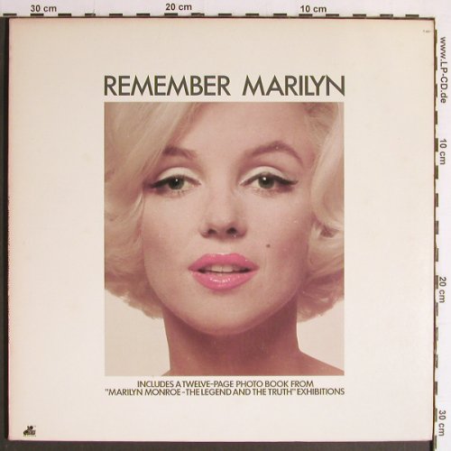 Monroe,Marilyn: Remember Marylin, Booklet, Foc, 20th Century Fox (T-901), US, 1972 Typ: LP Best.-Nr.: Y6829 Preis: 12,50 Euro