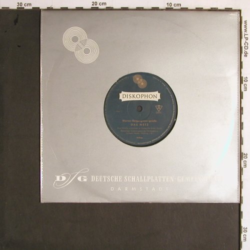 Bergengruen,Werner: Das Netz, Discophon (5494), D,FLC,Mono Typ: 10" Best.-Nr.: Y7056 Preis: 6,00 Euro