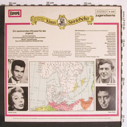 Klaus Störtebeker: von Konrad Halver, Europa (E 248), D Typ: LP Best.-Nr.: Y7077 Preis: 7,50 Euro