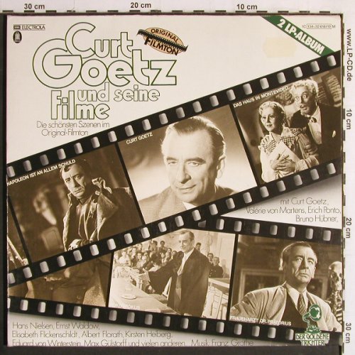 Goetz,Curt und seine Filme: Die schönsten Szenen O-Ton, Foc, Odeon(134-32 618/19), D,  - 2LP - Y7172 - 9,00 Euro