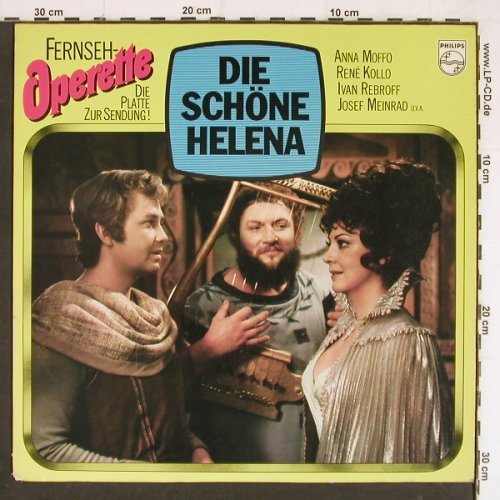 Offenbach,Jacques: Die Schöne Helena,TV-Operette, Philips (6305 273), D, 1975 Typ: LP Best.-Nr.: Y7226 Preis: 5,00 Euro