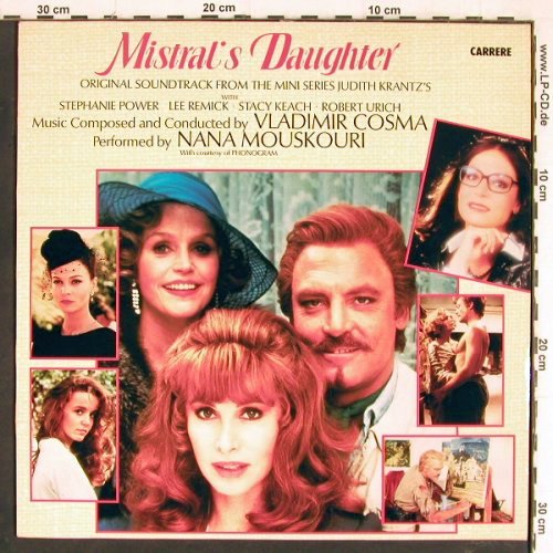 Mistral's Daughter: by Vladimir Cosma, Nana Mouskouri, Carrere/RTL (CAR 66180), F, 1985 Typ: LP Best.-Nr.: Y7277 Preis: 5,00 Euro