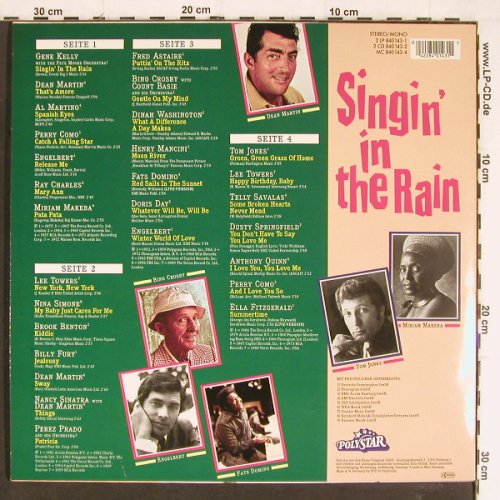V.A.Singin' In The Rain: Gene Kelly ... Ella Fitzgerald, Polystar (840 143-1), D Typ: 2LP Best.-Nr.: Y7539 Preis: 7,50 Euro