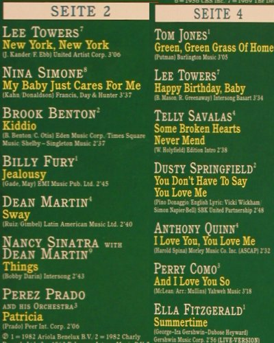 V.A.Singin' In The Rain: Gene Kelly ... Ella Fitzgerald, Polystar (840 143-1), D Typ: 2LP Best.-Nr.: Y7539 Preis: 7,50 Euro