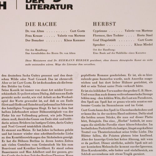 Goetz,Curt & Valerie von Martens: Heiter und Besinnlich Folge 9, EMI / Electrola(C 063-28 511), D,  - LP - Y7554 - 6,00 Euro