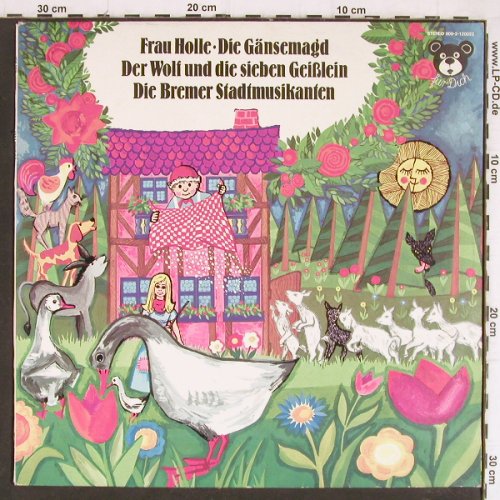 Frau Holle / Die Gänsemagd: Der Wolf u.d.7 Geisl/Bremer Stadtm., für Dich(909-2-120023), D, 1972 - LP - Y7626 - 5,00 Euro