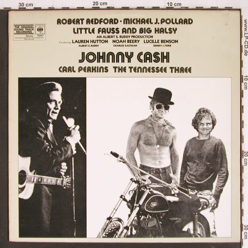 Little Fauss and Big Halsy: Cash, Perkins, Tennessee Three, CBS (S 70087), UK, 1971 Typ: LP Best.-Nr.: Y7725 Preis: 9,00 Euro