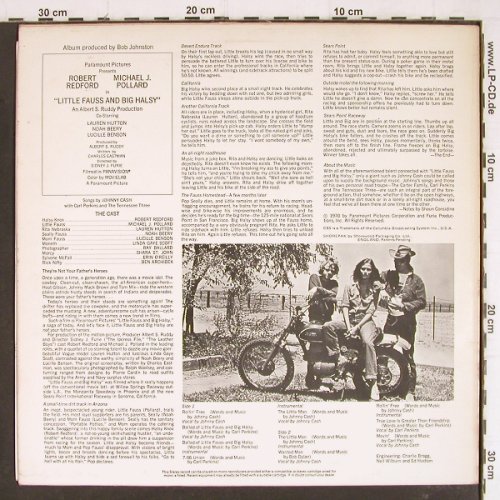 Little Fauss and Big Halsy: Cash, Perkins, Tennessee Three, CBS (S 70087), UK, 1971 Typ: LP Best.-Nr.: Y7725 Preis: 9,00 Euro