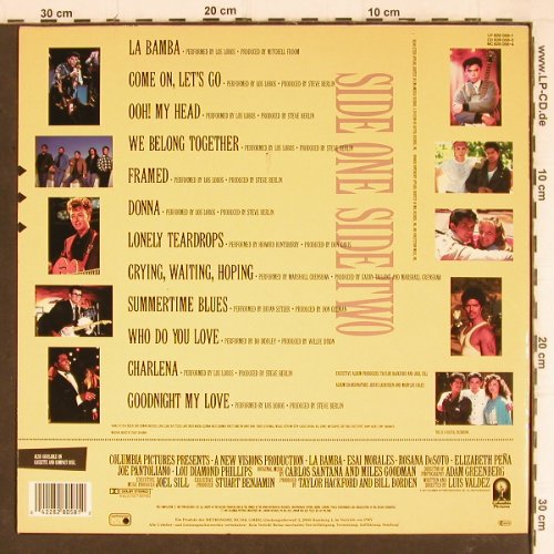 La Bamba: Original Soundtrack, Metronome (828 058-1), D, 1987 Typ: LP Best.-Nr.: Y7964 Preis: 6,00 Euro