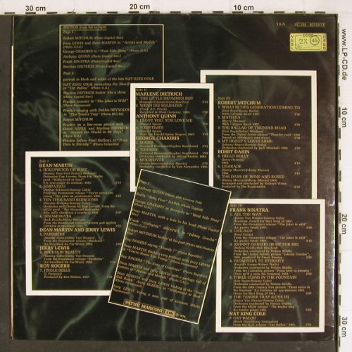 V.A.The Singing Actors of Hollywood: Dean Martin... Nat King Cole, Foc, Capitol (2C 184-82110/11), F, 1975 Typ: 2LP Best.-Nr.: Y7982 Preis: 9,00 Euro