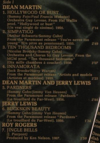 V.A.The Singing Actors of Hollywood: Dean Martin... Nat King Cole, Foc, Capitol (2C 184-82110/11), F, 1975 Typ: 2LP Best.-Nr.: Y7982 Preis: 9,00 Euro