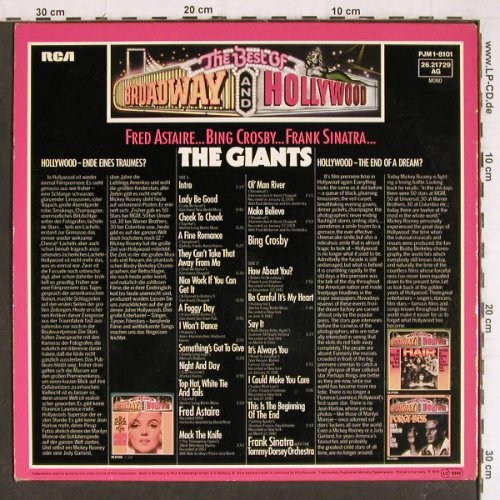 V.A.The Best of Broadway and Hollyw: The Giants-Astaire, Crosby,Sinatra, RCA International (26.21729 AG), D, Ri, 1975 Typ: LP Best.-Nr.: Y8065 Preis: 5,00 Euro