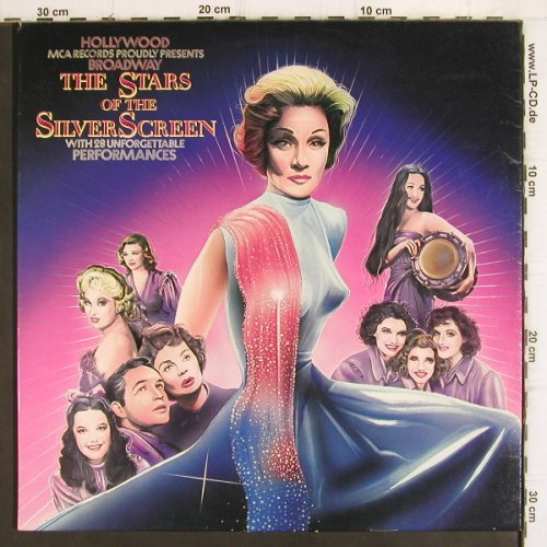 V.A.Stars Of The Silver Screen: M.Dietrich, G.Rogers, J.Lewis u.a., MCA(6.28344), D, 1975 - 2LP - Y84 - 9,00 Euro