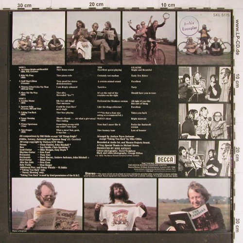 Goodies: sing songs from the, Promo-Stol, Decca,Promo-Stol (SKL 5175), UK, 1973 Typ: LP Best.-Nr.: Y8700 Preis: 4,00 Euro