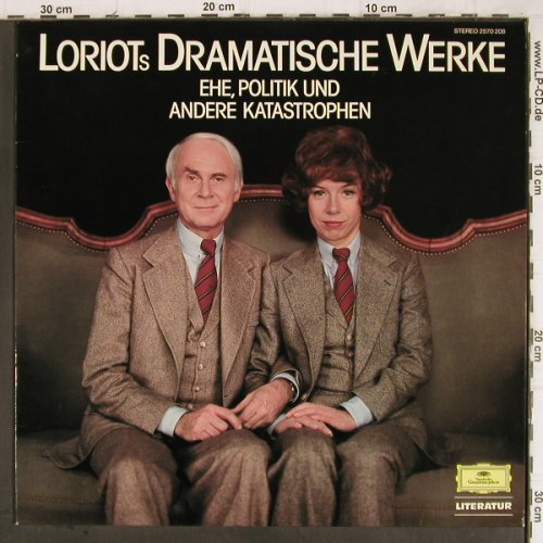 Loriot: Dramatische Werke, Evelyn Hamann, D.Gr. (2570 208), D, 1981 Typ: LP Best.-Nr.: Y9125 Preis: 6,00 Euro