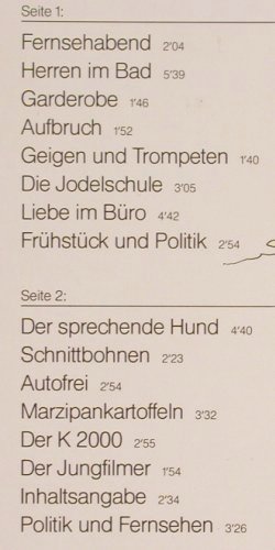 Loriot: Dramatische Werke, Evelyn Hamann, D.Gr. (2570 208), D, 1981 Typ: LP Best.-Nr.: Y9125 Preis: 6,00 Euro