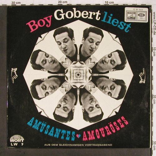 Gobert, Boy: Amüsantes Amouröses, vg+/vg+, LebendWort(LW 7), A, 1962 - LP - Y9242 - 5,00 Euro
