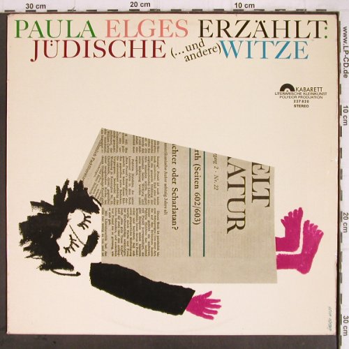 Elges,Paula: Erzählt Jüdische(..Und Andere)Witze, Polydor Kabarett (237 820), D,vg+/m-, 1965 Typ: LP Best.-Nr.: Y9243 Preis: 5,00 Euro