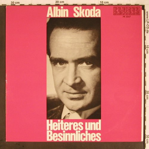 Skoda,Albin: Heiteres und Besinnliches, Preiser Records(PR 3047), A, vg-/vg+,  - LP - Y9245 - 5,00 Euro