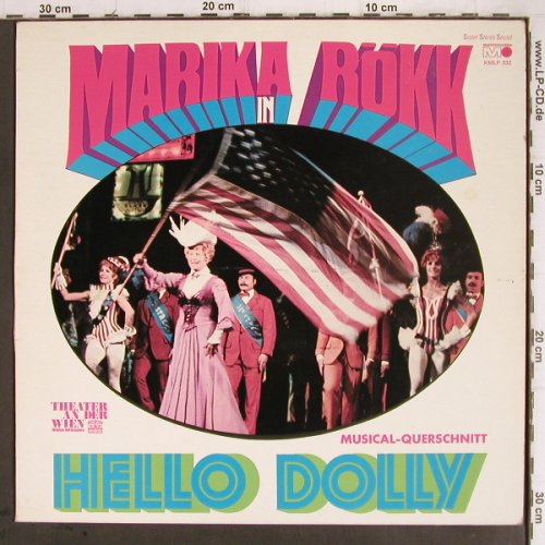 Rökk,Marika: Hello Dolly,MusicalQuers.,J.Fehring, Metronome(KMLP332), D, 1970 - LP - Y9414 - 7,50 Euro
