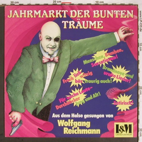 Reichmann,Wolfgang: Jahrmarkt der bunten Träume, L+M(18 602), D, 1987 - LP - Y9417 - 6,00 Euro