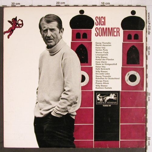 Sommer,Sigi: Georg Thomalla... Willy Rösner, Ariola Athena(72 602 IW), D,  - LP - Y9429 - 7,50 Euro