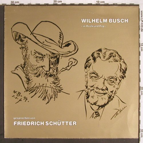 Busch,Wilhelm: In Rock u.Pop, Friedrich Schütter, Black Box Rec. (CCM 822001), D, 1982 Typ: LP Best.-Nr.: Y9511 Preis: 6,00 Euro