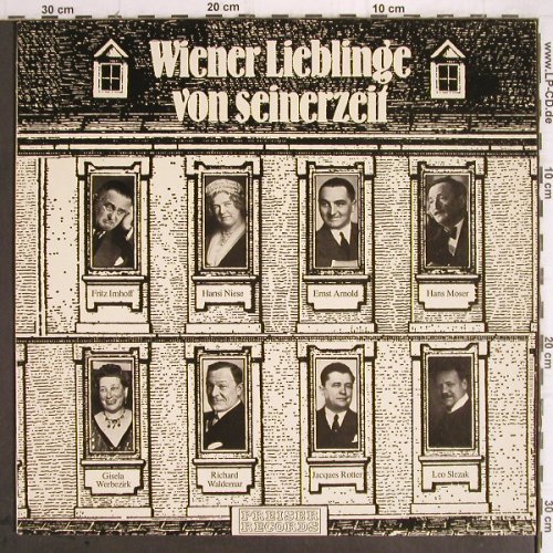 V.A.Wiener Lieblinge von seinerzeit: Hans Moser,G.Werbezirk,F.Imhoff, Preiser Records (PR 9831), A, woc Typ: LP Best.-Nr.: Y9618 Preis: 7,50 Euro