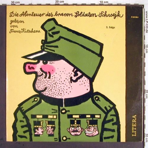 Hasek,Jaroslav: Die Abenteuer des braven Soldaten S, Litera, Ri (8 60 003), DDR,Vol.2, 1971 Typ: LP Best.-Nr.: Y9633 Preis: 7,50 Euro