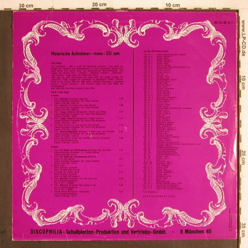 Negri,Pola: Serie für Liebhaber und Sammler, Discophili (DIS 13/UG-N-1), D, 1975 Typ: LP Best.-Nr.: Y9641 Preis: 7,50 Euro
