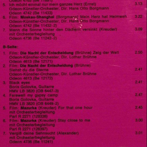 Negri,Pola: Serie für Liebhaber und Sammler, Discophili (DIS 13/UG-N-1), D, 1975 Typ: LP Best.-Nr.: Y9641 Preis: 7,50 Euro