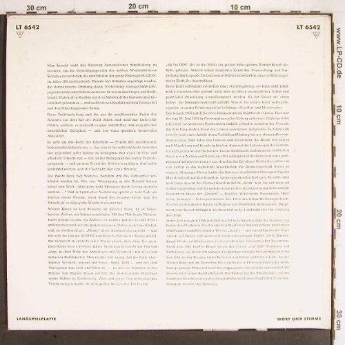 Krauß,Werner: Verteidigungsrede d. Sokrates..., Telefunken (LT 6542), D Typ: LP Best.-Nr.: Y9651 Preis: 7,50 Euro