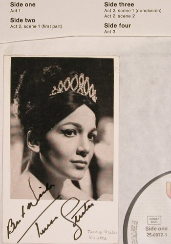 La Traviata: A Film by Fr.Zeffirelli, Foc, WEA (25-0072-1), D, woc, 1983 Typ: 2LP Best.-Nr.: Y9680 Preis: 7,50 Euro