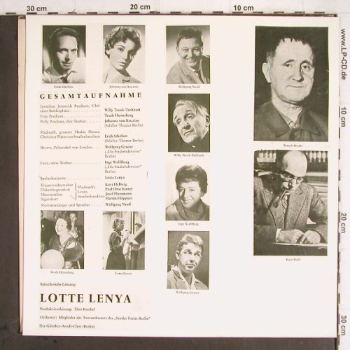 Lenya,Lotte: Happy End,vg+/ Selfmade Cover,Fotos, Philips (B 47 080 L), D Typ: LP Best.-Nr.: Y9696 Preis: 5,00 Euro