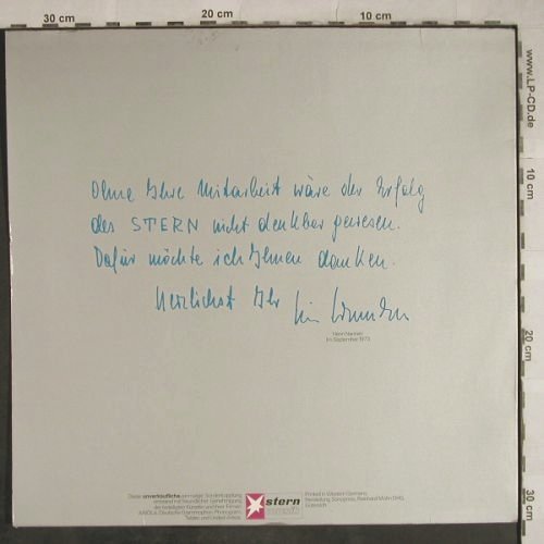 V.A.25 Jahre Stern: James Last... Mireille Mathieu, Stern Musik (A-1436), D,Promo Typ: LP Best.-Nr.: Y9698 Preis: 5,00 Euro