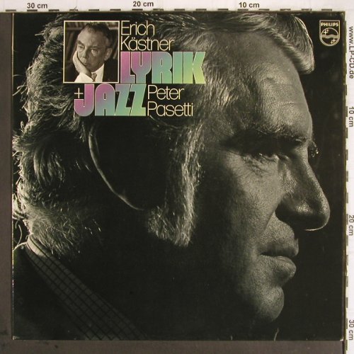 Kästner,Erich: Lyrik + Jazz, Peter Pasetti, vg+/m-, Philips (6305 252), D Typ: LP Best.-Nr.: Y9704 Preis: 12,50 Euro
