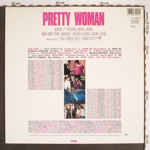 Pretty Woman: Original Soundtrack, EMI(7 93492 1), EEC, 1990 - LP - Y9779 - 3,00 Euro