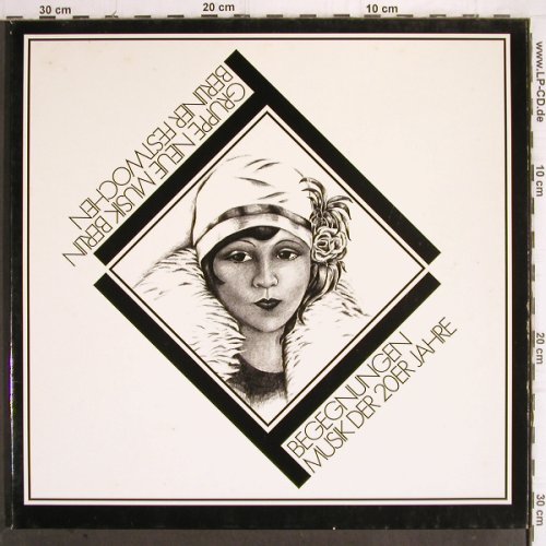 Gruppe Neue Musik Berlin: Begegnungen-Musik der 20er Jahre, Berliner Festspiele GmbH(A-4123), D, 1977 - 2LP - Y9939 - 12,50 Euro
