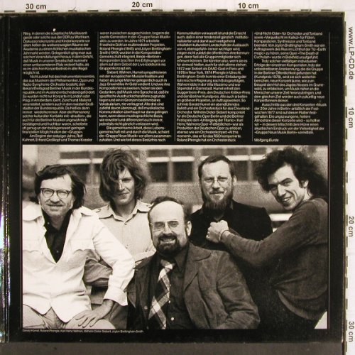 Gruppe Neue Musik Berlin: Begegnungen-Musik der 20er Jahre, Berliner Festspiele GmbH(A-4123), D, 1977 - 2LP - Y9939 - 12,50 Euro