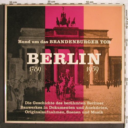 V.A.Rund um d.Brandenburger Tor: Berlin 1789-1979, Foc, QuadrigaTon Gesellschaft (134), D Typ: 2LP Best.-Nr.: Y9965 Preis: 9,00 Euro