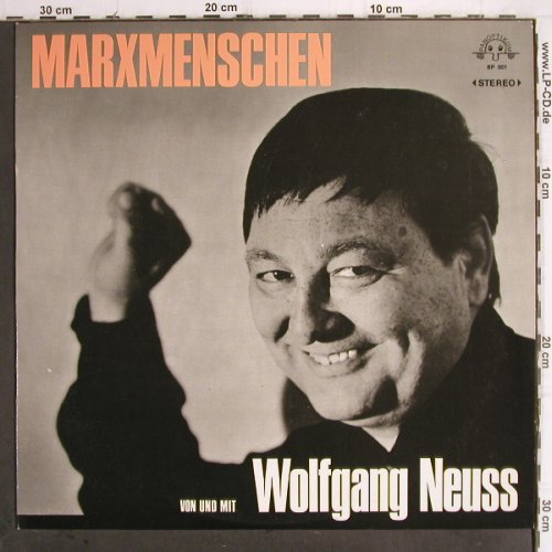 Neuss,Wolfgang: Marxmenschen, von und mit, Live, Panoptikum (BP 001), D Typ: LP Best.-Nr.: Y9971 Preis: 15,00 Euro