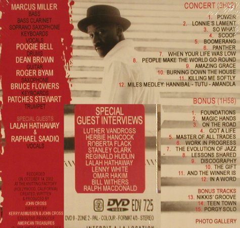 Miller,Marcus: Master Of All Trades, FS-New, Dreyfus (FDM 36684-9), , 2005 Typ: DVD Best.-Nr.: 20021 Preis: 14,00 Euro