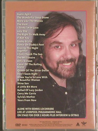 Locorriere,Dennis: Alone With,Live in Concert, FS-New, D.L., PAL Typ: DVD-V Best.-Nr.: 20073 Preis: 14,00 Euro