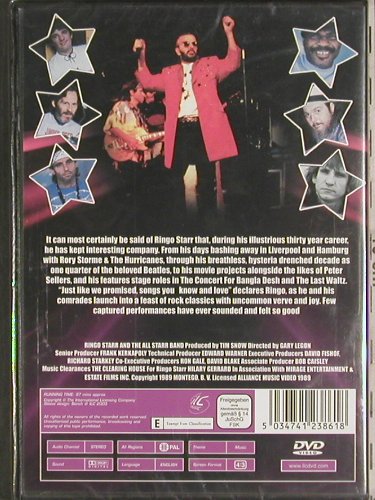 Starr,Ringo and his All Starr Band: Live, FS-New, ILC (DVD2386), , 03 Typ: DVD-V Best.-Nr.: 20085 Preis: 7,50 Euro