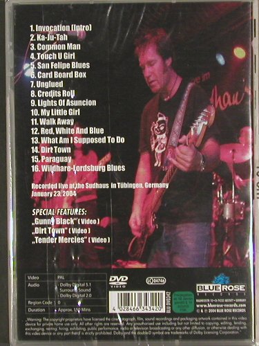 Hopkins,Rich & Luminarios: This Love's for you in Germany 2004, Blue Rose (BLUDV0342), , 2004 Typ: DVD-V Best.-Nr.: 20098 Preis: 10,00 Euro